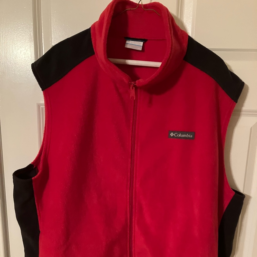 Columbia fleece vest 3XL